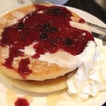 タリーズコーヒー - T's パンケーキ ブルーベリーハニー
