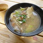 米とサーカス - 雉肉のせんべい汁