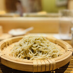 日本橋 蕎ノ字 - ◆二八蕎麦。
      ◎蕎麦粉は静岡の川根本町産の蕎麦粉を使用