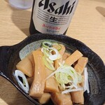 横浜家系ラーメン 蓮 - スーパードライ♪めんま