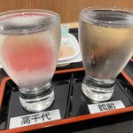 Ajino Fue - おすすめ2杯セット(鶴齢雪男・高千代)