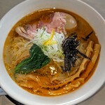 麺の風 祥気 - カニしおそば@1200