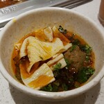 海底撈火鍋 - サンラービーフンは、いつもの湯葉と異なり太くてモチモチ！