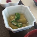 上総モナークカントリークラブ レストラン - 小鉢のアップ