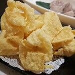 海底撈火鍋 - サンラービーフン？のアップ