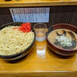 竹屋 - 私が頼んだ、つけ麺特盛りの胡麻味噌(税込1,010円)