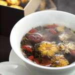Keirin - 桂林定番のオリジナルブレンド「八宝茶」。茶葉のテイクアウトも可能です。