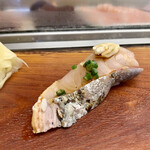 寿司処 松の - 鰆の焼き霜