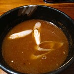 魔乃巣 - カレーつけ麺　スープ割