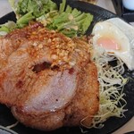 まるやま食堂 - リブロースしょうが焼き