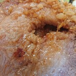 まるやま食堂 - リブロースしょうが焼き アップ