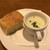 Trattoria L'astro - 料理写真:自家製フォカッチャと本日のスープ