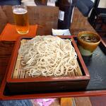 Fukujiyuan - ビール　もりそば　1,000円