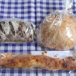 ベーカリー ブレッド ＆ グラス - 屋外販売なので全て個装です。