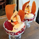 トロン - 娘いわく「そんなにパフェに詳しくないけど今まで食べた中で1番美味しい」との事