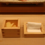 鮨 しみづ - おつまみがりとフィンガーガーゼ