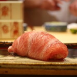 鮨 しみづ - 25日間熟成本鮪トロ