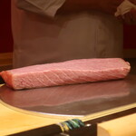 鮨 しみづ - 25日間熟成本鮪トロ柵