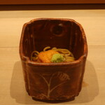 鮨 しみづ - 安曇野二八蕎麦 雲丹和え