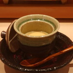 鮨 しみづ - 蛤出汁の茶碗蒸し