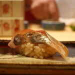 鮨 しみづ - 10日間熟成鯵