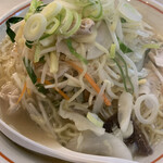 ラーメン一刻 - 塩野菜ラーメン特盛