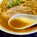 Raamen Kagetsu Arashi - スープの様子