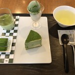 茶茶の間 - 茶々の抹茶プレート2022