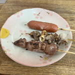 ささのや - ウィンナー、ナンコツ、レバ