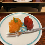 一乗院 - ◉水物  丁寧にカットされた季節の果物です♡