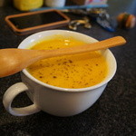 ザ・バーガーピット - 限定かぼちゃスープ