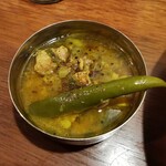 SPICY CURRY 魯珈 - 限定チキンウプカリー