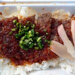 Chikurin - 岩下投手のパワーステーキ丼～岩下の新生姜入り～