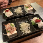 炭屋 清左衛門 - 突き出し