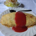 レストランおとめ - オムライス大盛