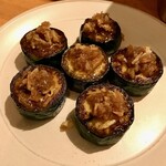 ワイン＋つまみ Nomka - ズッキーニのソテー　干しエビソース