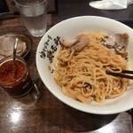 油そば専門店 歌志軒 - ぐちゃぐちゃに混ぜる