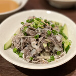 炭火焼肉ホルモン うらら - センマイ刺し