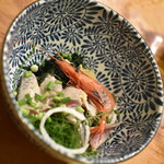 浜貞 - イワシ刺（６５０円）２０２２年６月