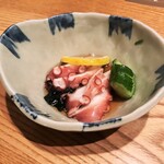 魚武 - 瀬戸内真蛸 酢の物