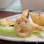 桶家乃隠居 - 天ぷら