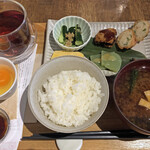 177075002 - 旅する朝食～東京 Final～ ＋もみじたまご、ちょこっとみつ豆