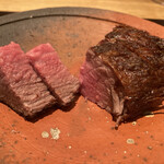 やまぐち - 黒毛和牛のステーキ