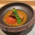 銀座 稲葉 - タンシチュー