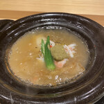 銀座 稲葉 - 毛蟹　鮑　鱶鰭