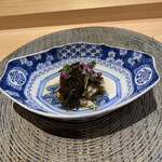 銀座 稲葉 - スズキ　　モズク