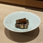 鮨 しみづ - 子持ちシャコ　3回炊き上げます