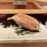 鮨 しみづ - ノドグロの炙り