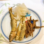 うを徳 - 琵琶湖固有種　３種類の魚　芋茎