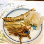 うを徳 - 琵琶湖固有種　３種類の魚　芋茎